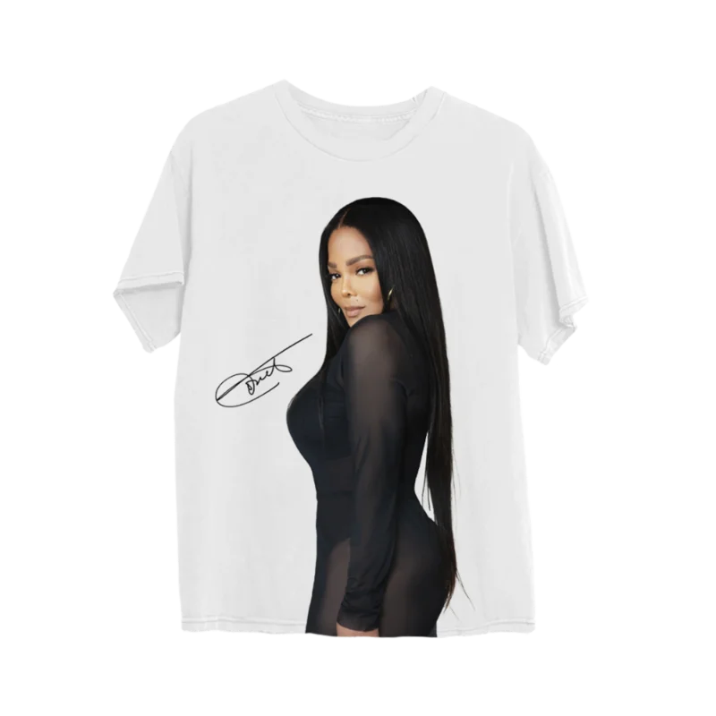 Photo Shoulder Dateback T-Shirt
