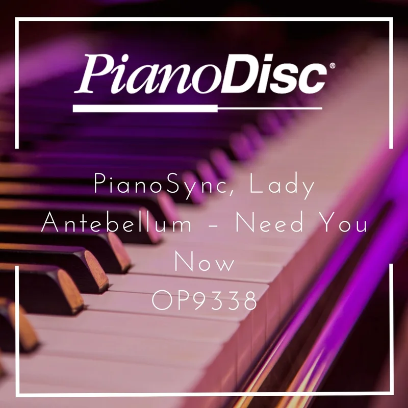 PianoSync, Lady Antebellum  Need You Now