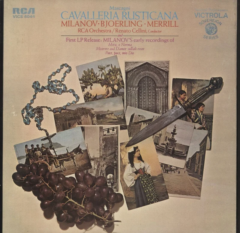 Pietro Mascagni Cavalleria Rusticana UK Vinyl box set