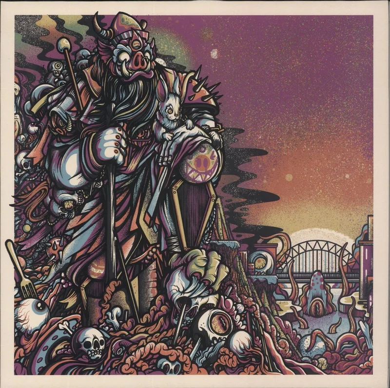 Pigs Pigs Pigs Pigs Pigs Pigs Pigs The Wizard And The Seven Swine UK 12" vinyl