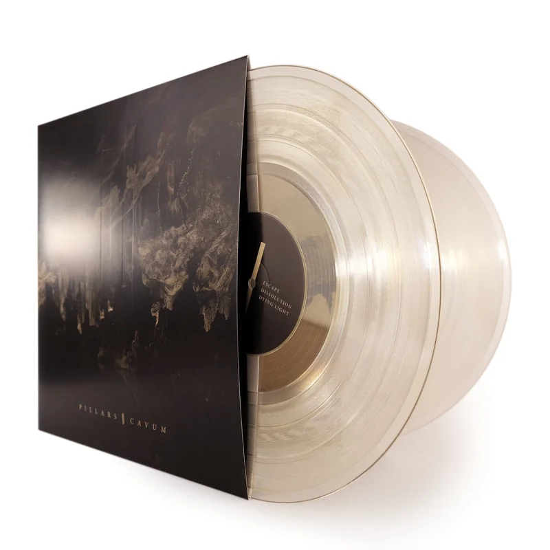 Pillars  CAVUM REIMAGINED [2xLP] Milky with black/purple smoke (1st pressing)