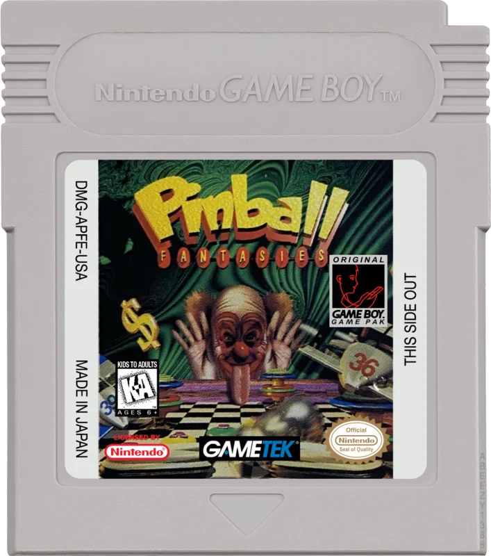 Pinball Fantasies - GAMEBOY
