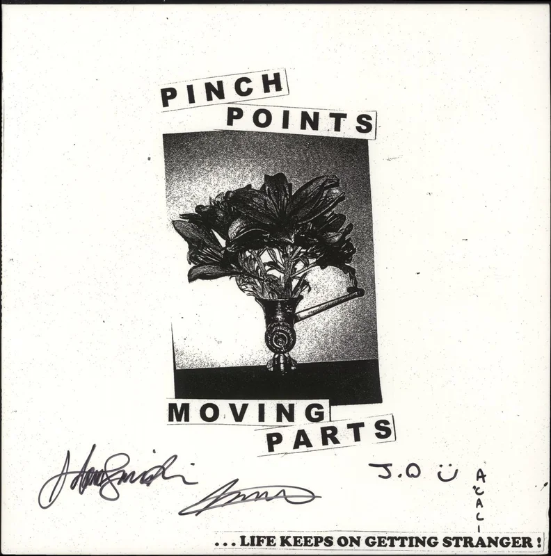 Pinch Points Moving Parts - Jupiter Splatter Vinyl + Autographed Australian Vinyl LP