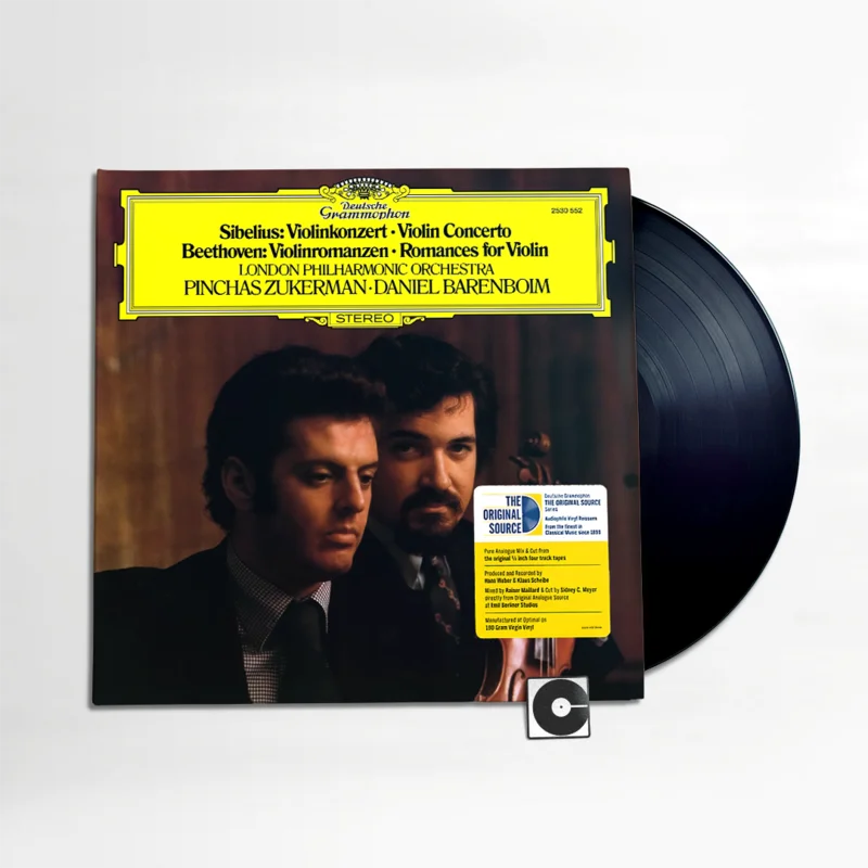 Pinchas Zukerman, Daniel Barenboim, London Philharmonic Orchestra - "Sibelius: Violinkonzert in D Minor, Op. 47 / Beethoven: Violinromanzen Nr. 1 & 2" Original Source