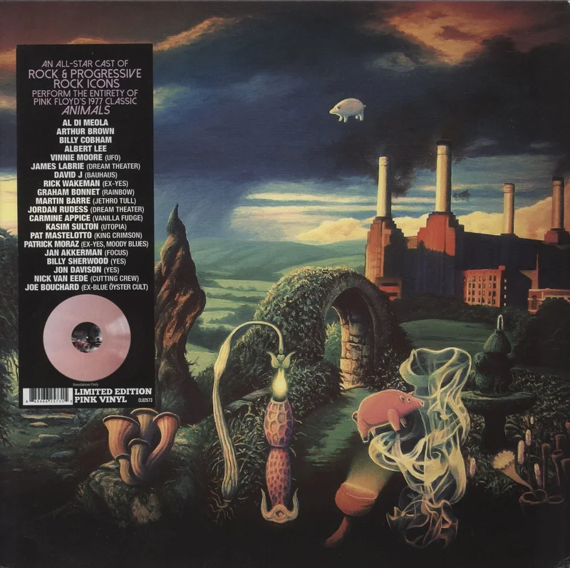 Pink Floyd Animals Reimagined - A Tribute To Pink Floyd - Pink Vinyl US Vinyl LP