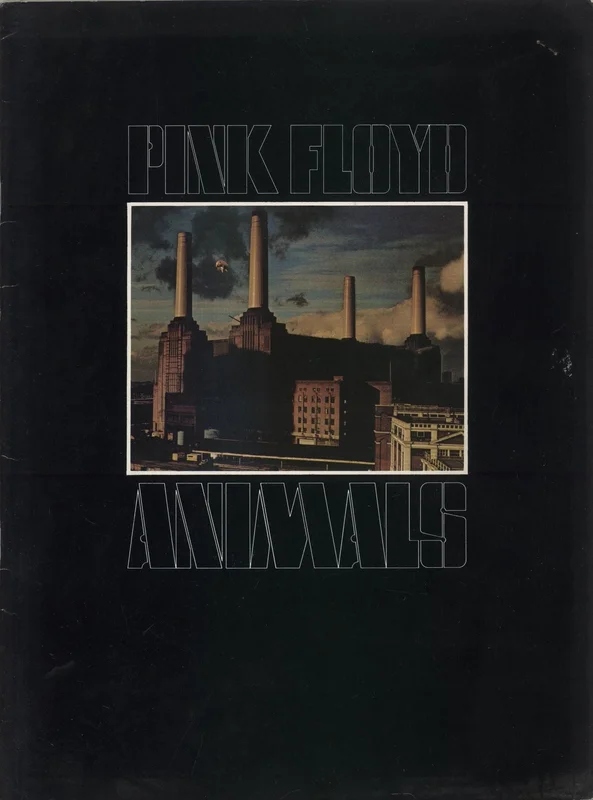 Pink Floyd Animals - VG + ticket stub + Cuttings UK Tour programme