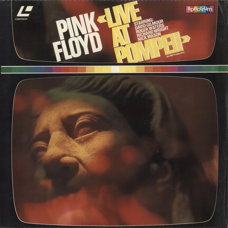 Pink Floyd Live At Pompeii - Display Item UK Laserdisc