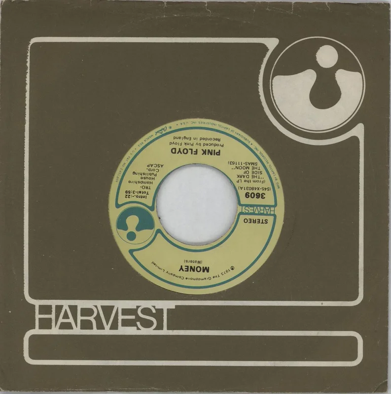 Pink Floyd Money - 3rd US 7" vinyl