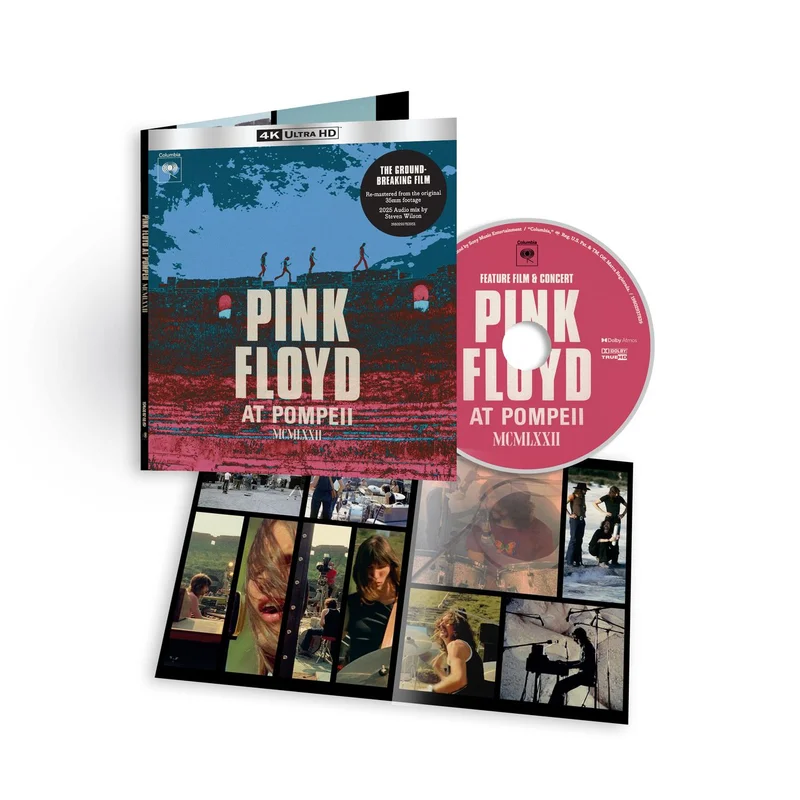 Pink Floyd Pink Floyd At Pompeii MCMLXXII (4K Ultra HD) - 2025 Mix by Steven Wilson - Sealed UK Blu Ray