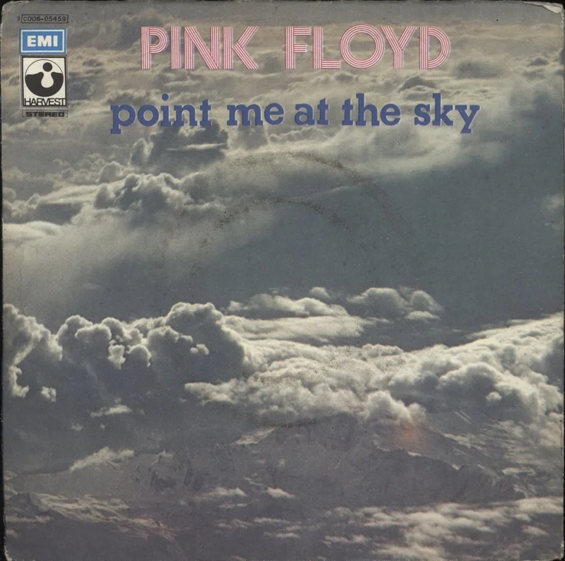 Pink Floyd Point Me At The Sky - 3rd - P/S - VG Italian 7" vinyl
