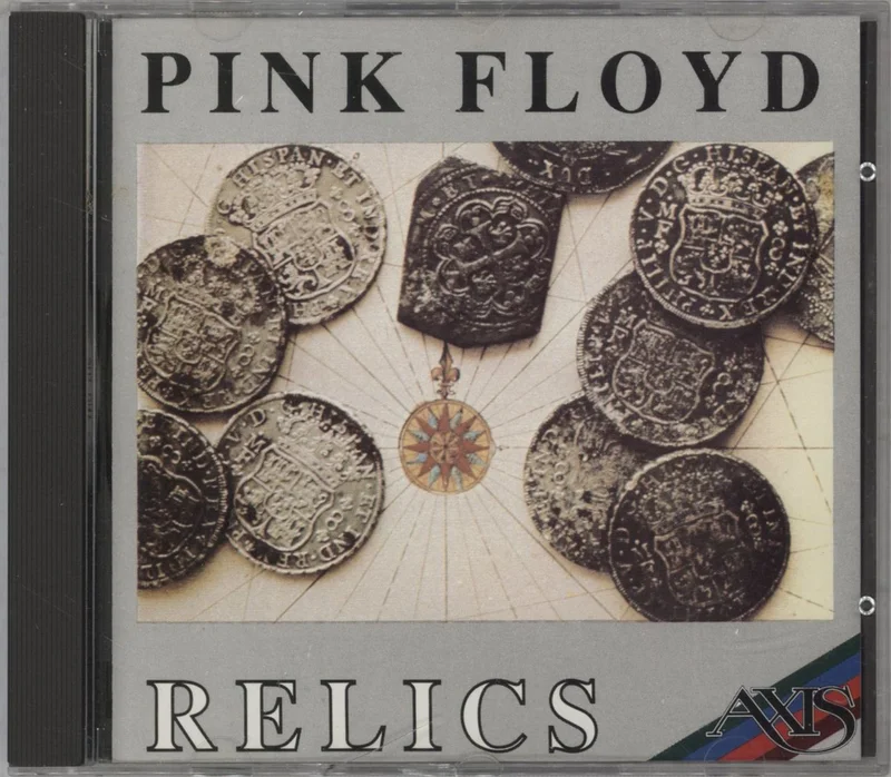Pink Floyd Relics - Clear Centre Hub Australian CD album