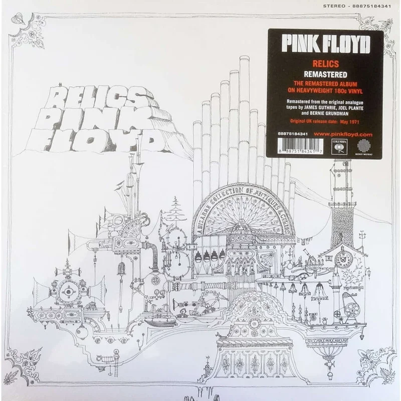 Pink Floyd Relics - Remastered - 180 Gram Black Vinyl - Sealed UK Vinyl LP