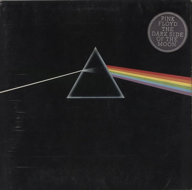 Pink Floyd The Dark Side Of The Moon - 2nd UK Vinyl LP