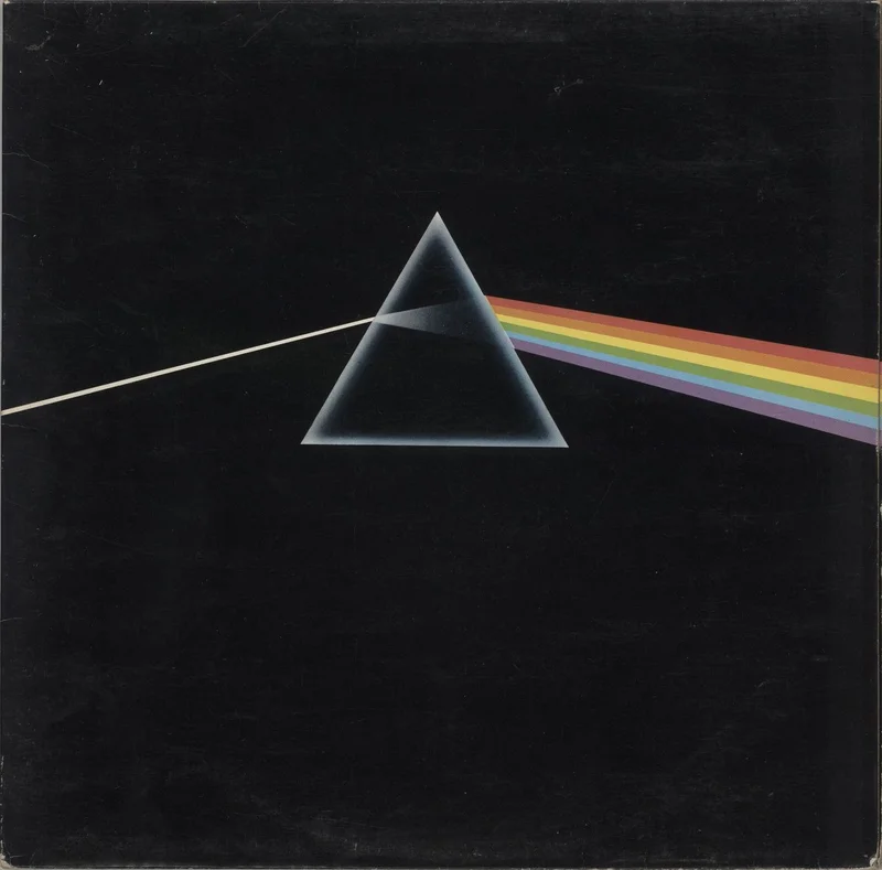 Pink Floyd The Dark Side Of The Moon - 5th + Posters UK Vinyl LP