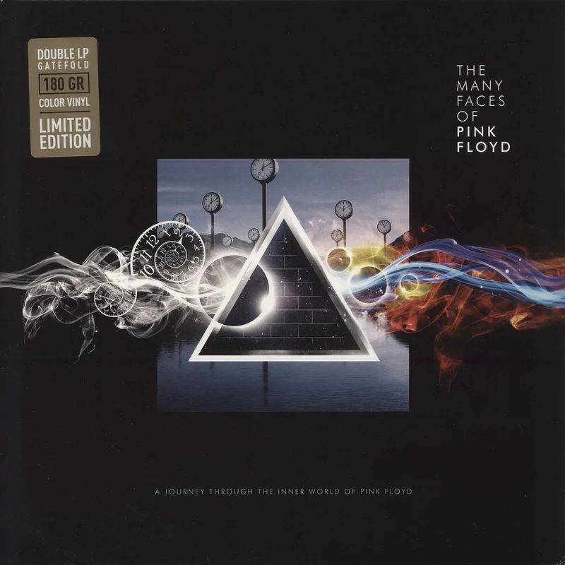 Pink Floyd The Many Faces Of Pink Floyd - White Vinyl French 2-LP vinyl set