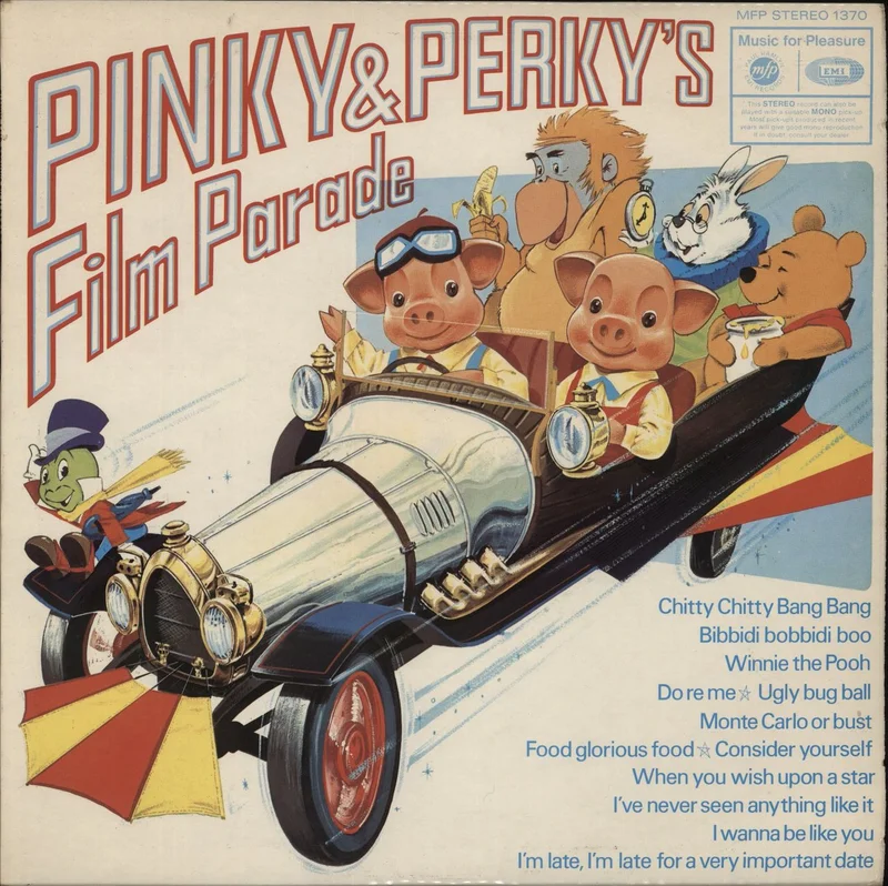 Pinky & Perky Pinky And Perky's Film Parade UK Vinyl LP