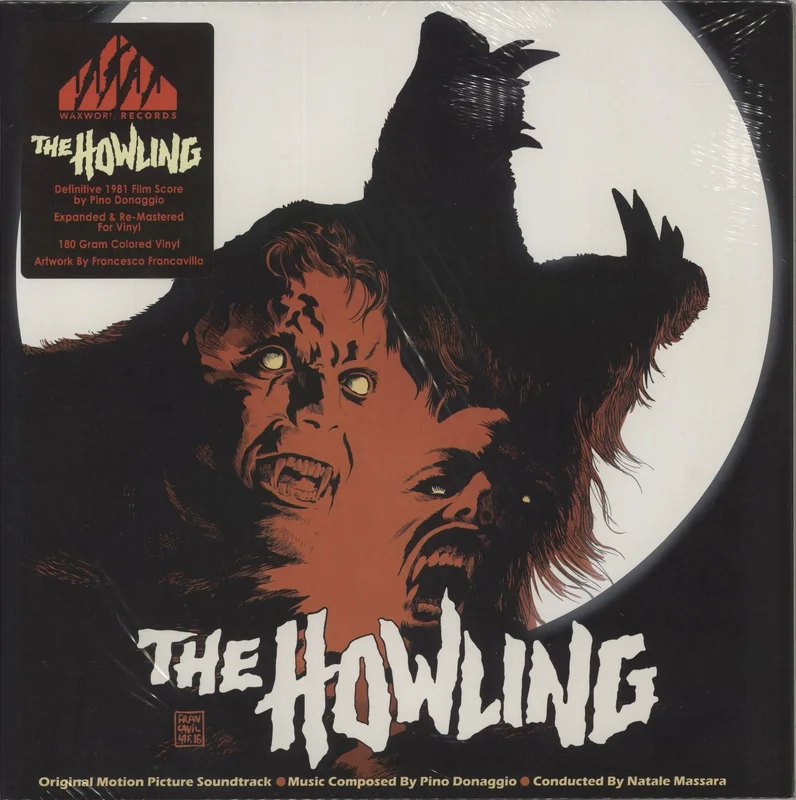 Pino Donaggio The Howling [Original Motion Picture Soundtrack] - 180 Gram Blood Red with Silver Haze Vinyl US Vinyl LP