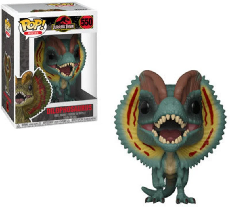 POP Movies: Jurassic Park - Dilophosaurus w/ Chase - TOYS/NOVELTY