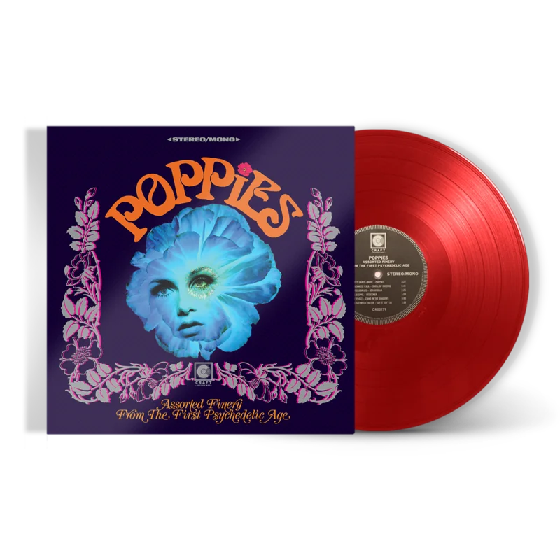 Poppies: Assorted Finery From The First Psychedelic Age (Red LP)