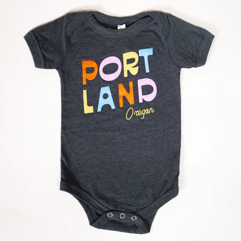 Portland Font Onesie