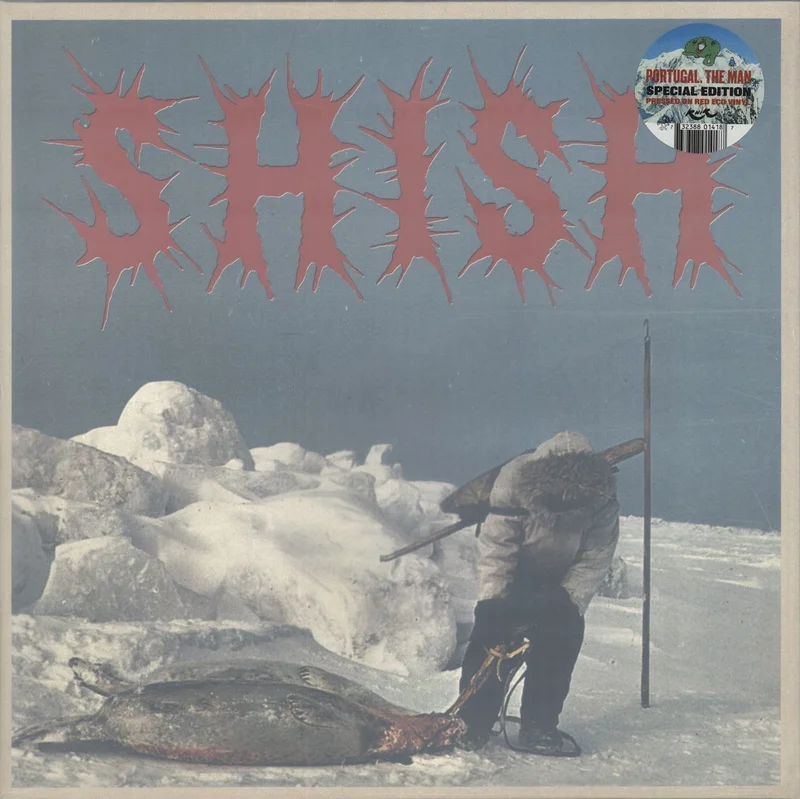 Portugal. The Man Shish - Red Eco Mix Vinyl + Hype Stickered Outer Bag US Vinyl LP