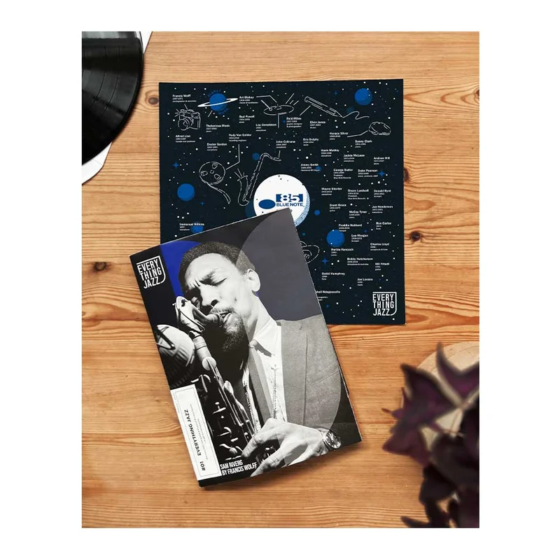 Posterzine #01: 85 years of Blue Note Records, Joe Henderson Poster + Blue Note Constellation 12 x 12 Print (Exclusive)