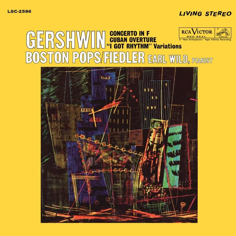 [Pre Order] Earl Wild, Arthur Fiedler, The Boston Pops - Gershwin: Concerto in F - Cuban Overture - "I Got Rhythm" Variations - Analogue Productions 45rpm LP *