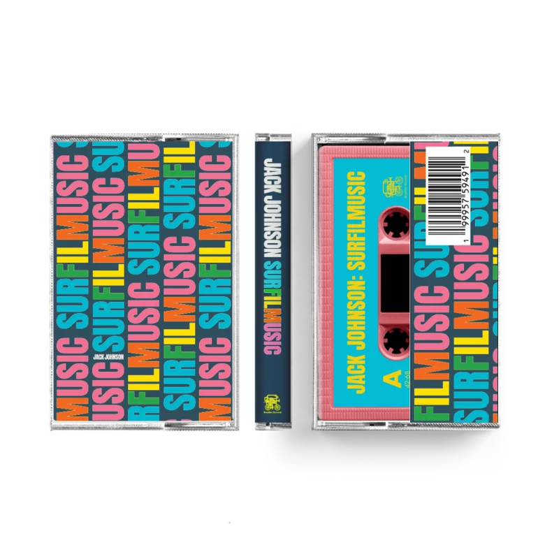 [Pre Order] Jack Johnson - SURFILMUSIC (Soundtrack & 4-Tracks) - Cassette