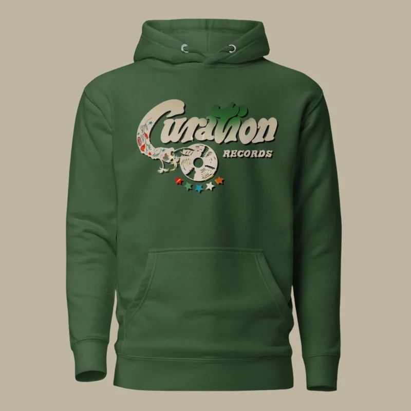 PREMIUM Cosmic American Curation Unisex Hoodie Maroon