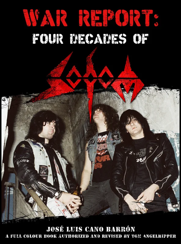 Preorder [15th June 2026] WAR REPORT: FOUR DECADES OF SODOM full colour hardback book