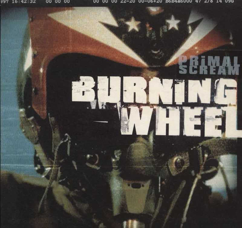 Primal Scream Burning Wheel UK 7" vinyl