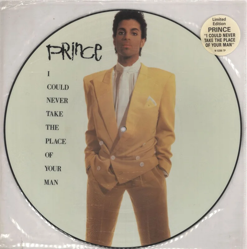 Prince I Could Never Take The Place Of Your Man UK 12" picture disc