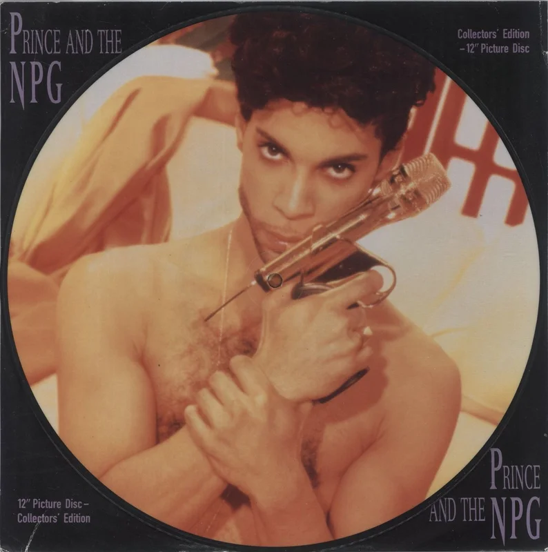 Prince Money Don't Matter 2 Night - Black Edge UK 12" picture disc