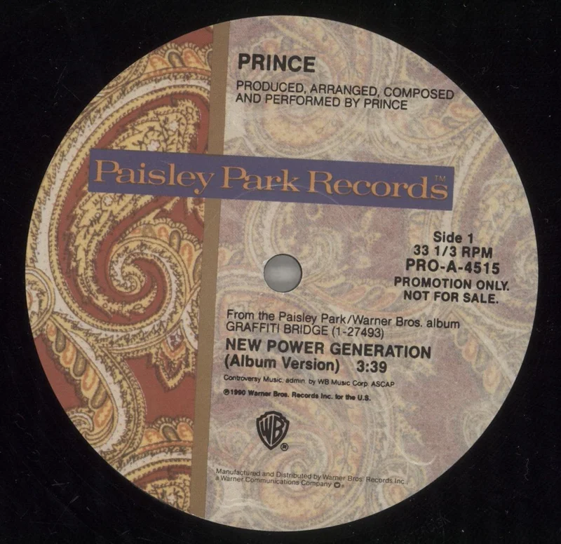 Prince New Power Generation US Promo 12" vinyl