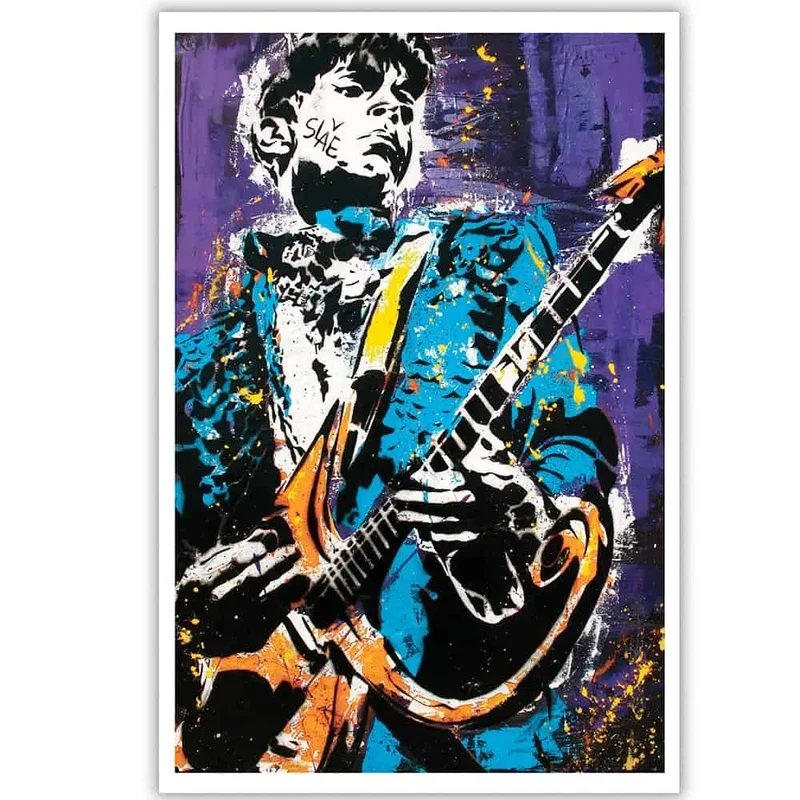 Prince Purple Rain Art Print