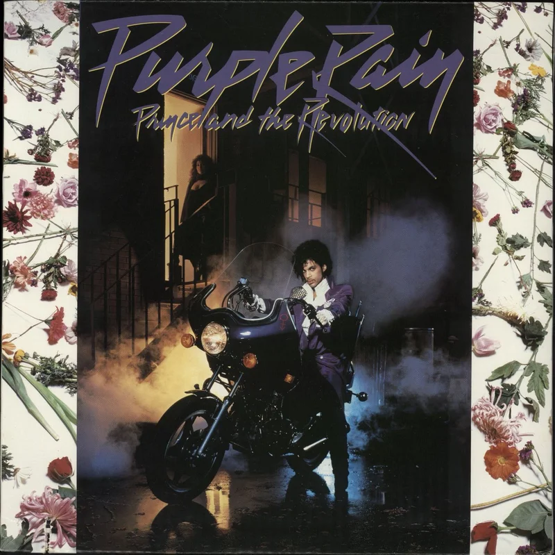 Prince Purple Rain - Deletion Cut + Poster - EX US Vinyl LP