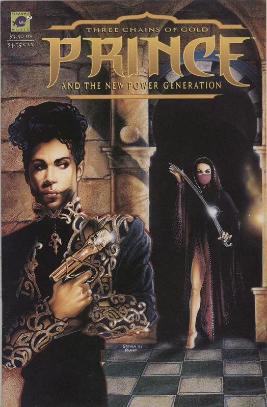 Prince Three Chains Of Gold Comic US Magazine