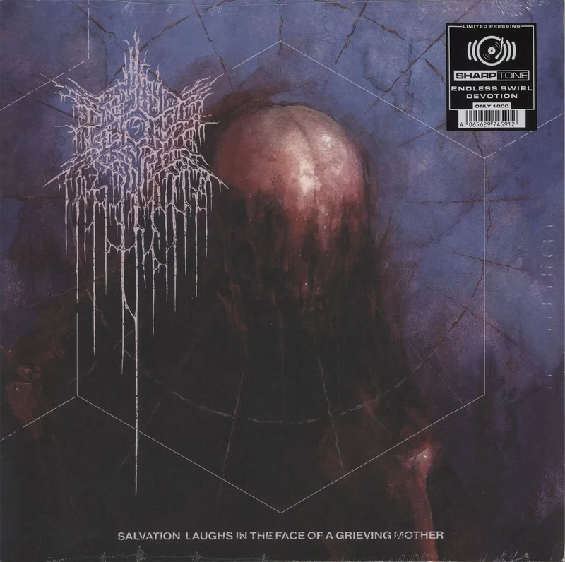 PSYCHO-FRAME Salvation Laughs In The Face Of A Grieving Mother - Red Swirl Vinyl - Sealed US Vinyl LP