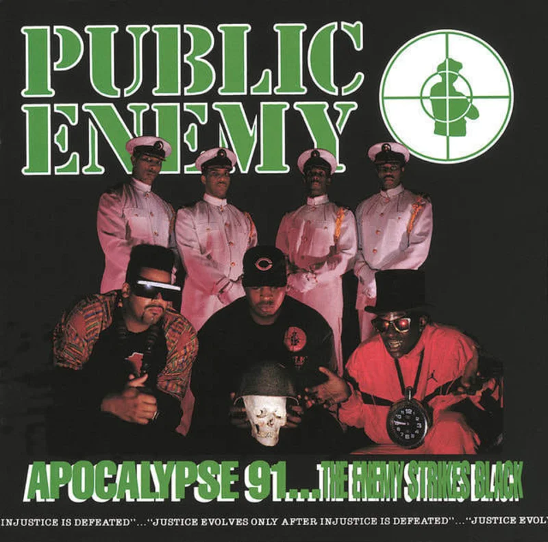 Public Enemy - "Apocalypse 91... The Enemy Strikes Black" Green Vinyl