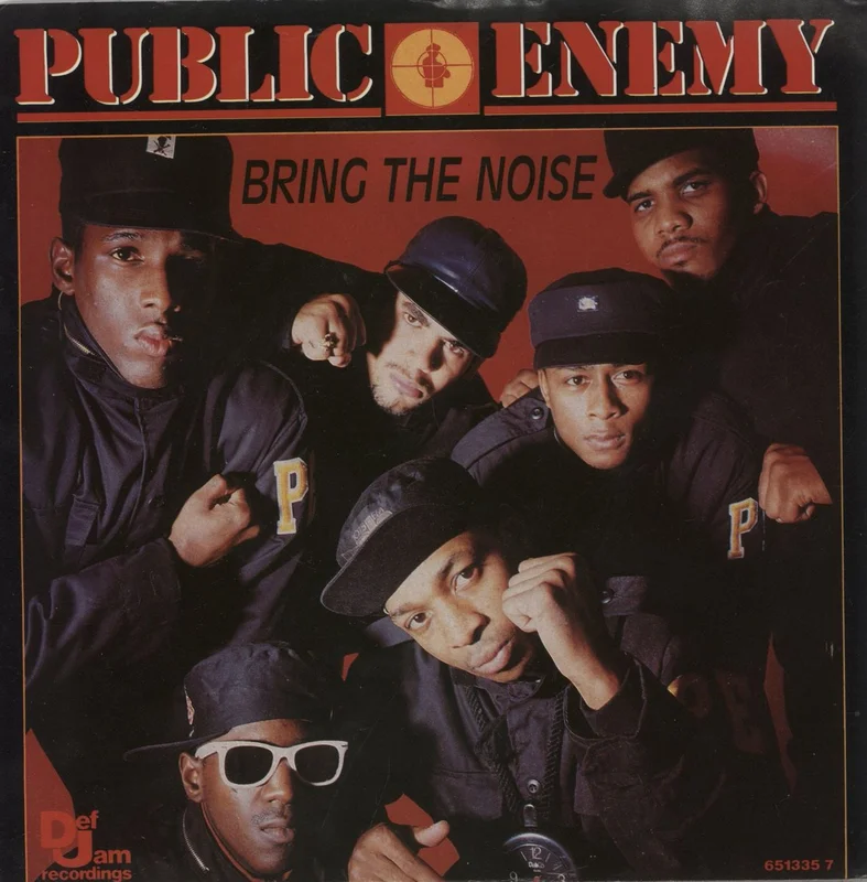 Public Enemy Bring The Noise UK 7" vinyl