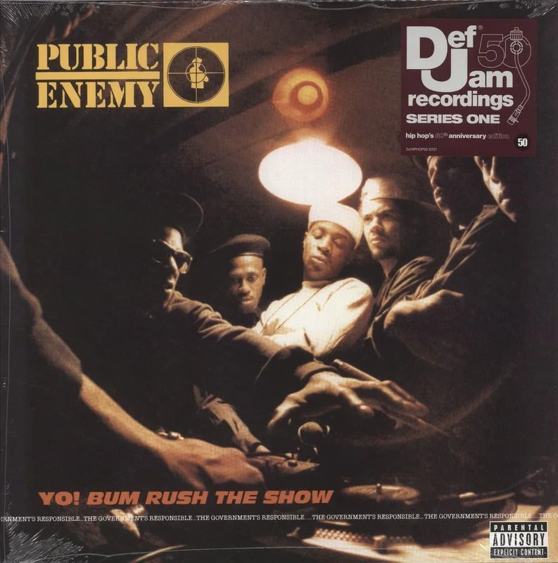 Public Enemy Yo! Bum Rush The Show - Fruit Punch Vinyl - Sealed UK Vinyl LP