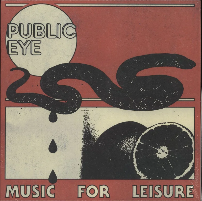 Public Eye Music For Leisure - Red Vinyl UK Vinyl LP