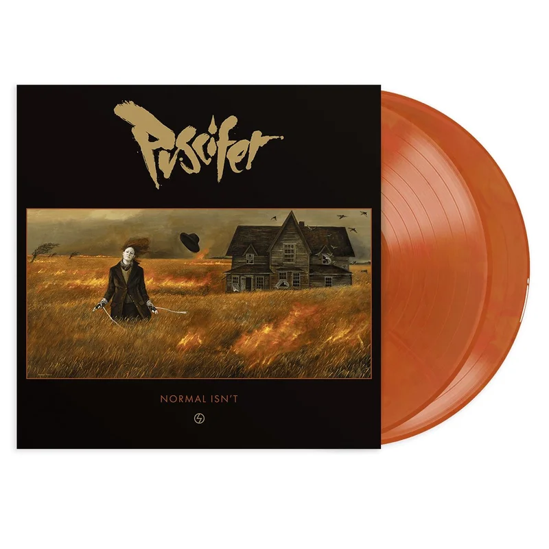 Puscifer Normal Isn't - Orange Swirl Vinyl - Sealed UK 2-LP vinyl set