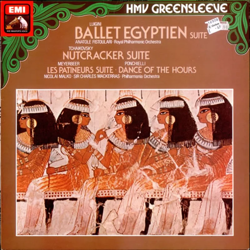 Pyotr Ilyich Tchaikovsky Ballet Egyptien/ Nutcracker/ Les Patineurs/ Dance of the Hours UK Vinyl LP