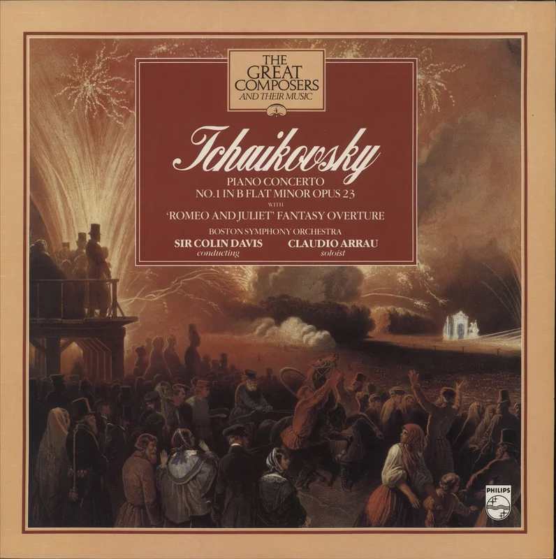 Pyotr Ilyich Tchaikovsky Piano Concerto No. 1 in B Flat Minor Opus 23 + Magazine UK Vinyl LP
