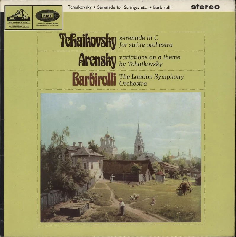Pyotr Ilyich Tchaikovsky Serenade For Strings UK Vinyl LP