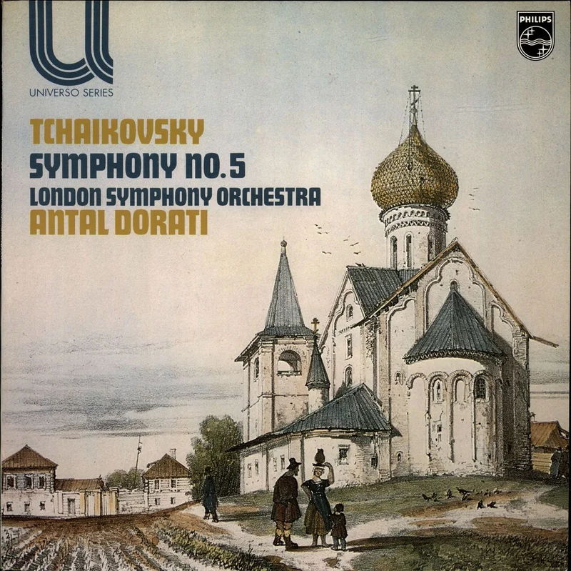 Pyotr Ilyich Tchaikovsky Symphony No. 5 UK Vinyl LP