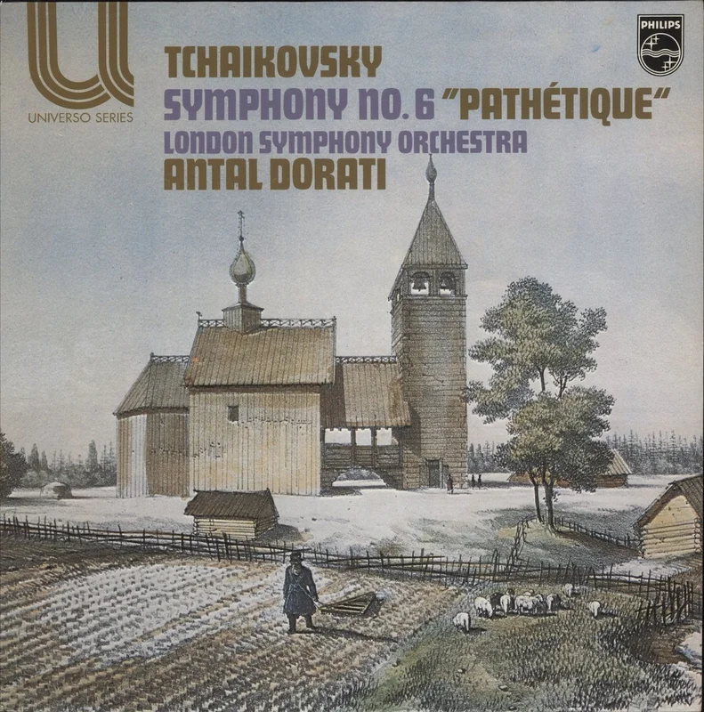 Pyotr Ilyich Tchaikovsky Symphony No. 6 "Pathtique" - White Label Test Pressing UK Promo Vinyl LP
