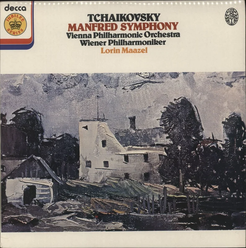 Pyotr Ilyich Tchaikovsky Tchaikovsky: Manfred Symphony UK Vinyl LP