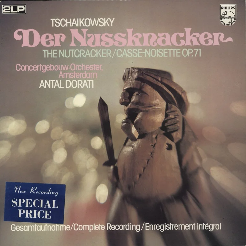 Pyotr Ilyich Tchaikovsky The Nutcracker UK 2-LP vinyl set